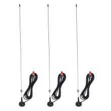 3X Radio Antenna UT-108UV Gain Antenna SMA-Female Dual Band UHF/VHF for Radio Walkie-Talkie UV-5R BF-888S