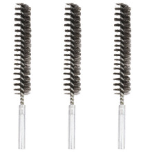 3pcs 17cm Length 20mm Diameter Stainless Steel Wire Tube Cleaning Brush