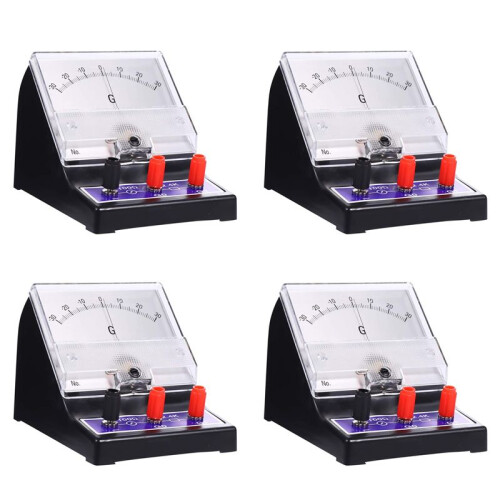 4X Analog Ammeter Pointer Type Electrical Current Ampere Tester Sensitive Amperemeter Microammeter Galvanometer