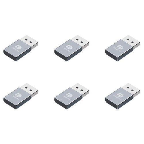 6X 4K  Dummy Plug DP Virtual Display Adapter EDID Headless  Emulator  Video Card Cheater