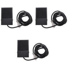 3X Hand Metall FußPedalschalter 1,8 Meter Kabel 2-Polig Stecker Punktschweißen Wig Brenner