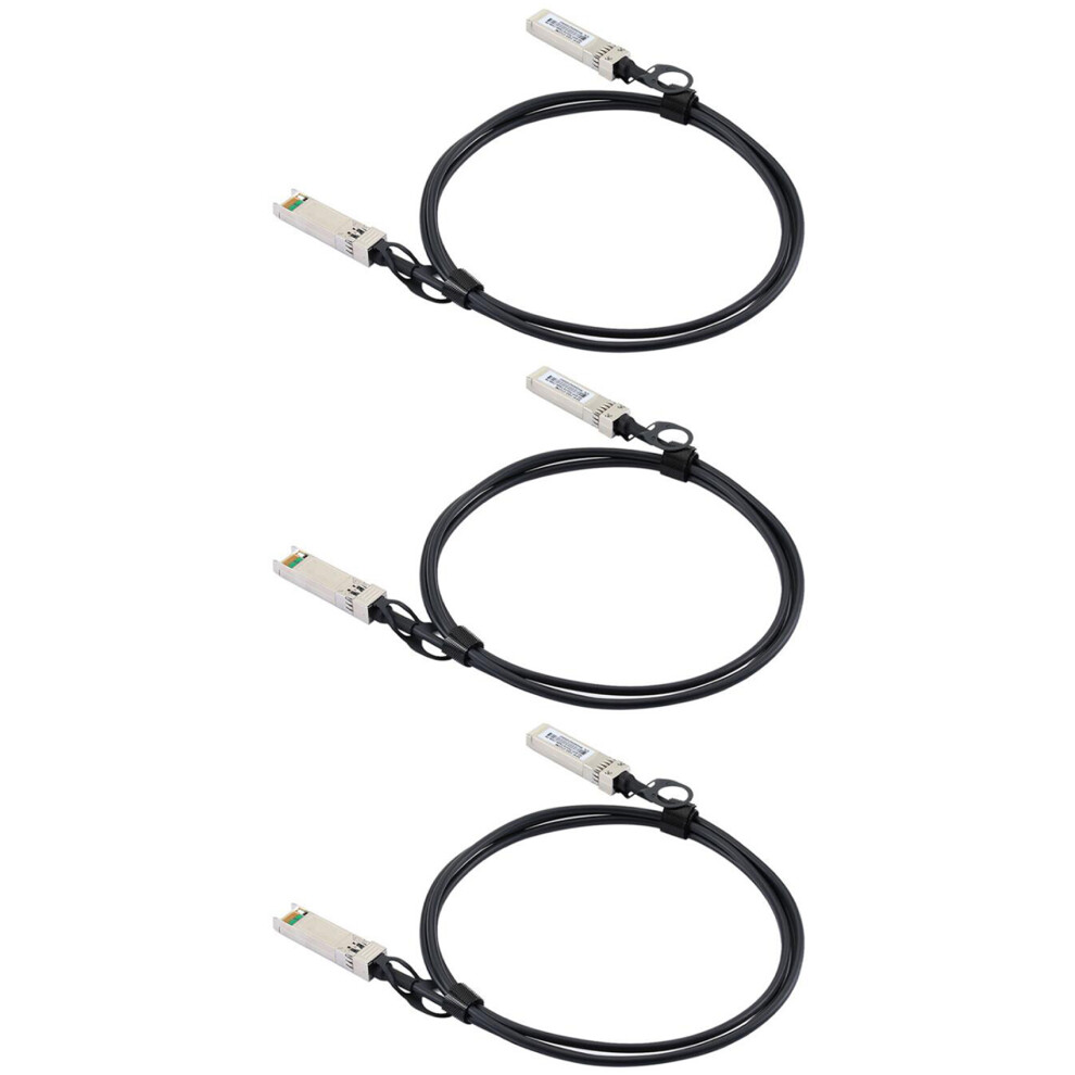 3X 2M Dac Cable 10G Sfp+Dac Cable Passive Direct Attach Copper Twinax Cable 30Awg Compatible For Mikrotik Zyxel 6032251584118