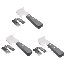 3X Couteau de Quart de Lune pour Baguette de Soudure, Outil de Soudure En Vinyle