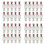 40 x Network Connectors Tool-Free RJ45 CAT6 LAN UTP Cable Plug Without Tools Cat5 Cat7 Installation Cable Patch Cable 1