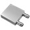 2X Aluminum Water Cooling Block 40X40X12mm Cooler for Computer CPU Radiator 4