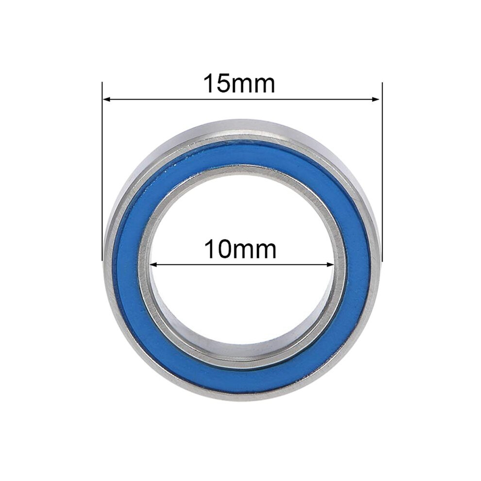 120Pcs 6700-2Rs High Quality 6700 2Rs 10X15x4mm Miniature Seal Deep Bearing, 6033923092474