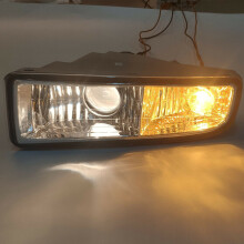 2 StüCke Auto Styling Vorder StoßStange Nebel Scheinwerfer Nebel Scheinwerfer für  LX470 1998-2008 Laufen Licht Halogen