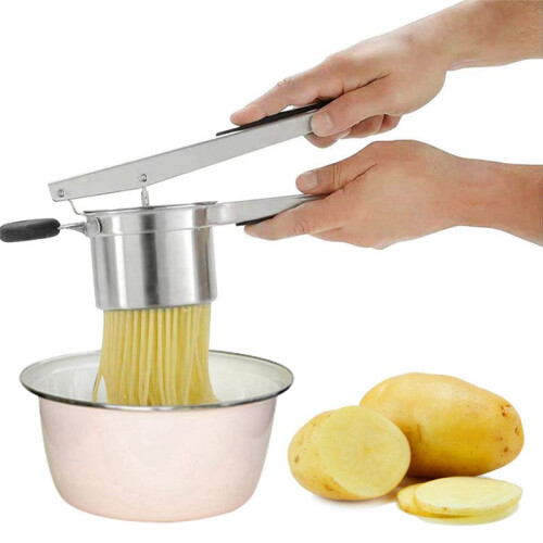 Potato Blender, Spaghetti Making Machine with 3 Interchangeable Discs for Making Mashed Potatoes, Pasta Press 2