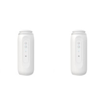 2X 300m³ Wall Plug Aroma Diffuser with Sensor Night Light   App Fragrance Diffuser UK Plug B