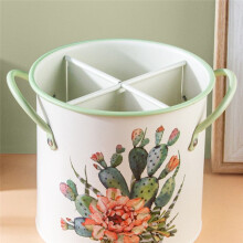 Ins Multipurpose Vintage ÄTpinnar RedskapshåLlare TorkstäLl Dela DräNeringsseparerad Bestick Tube Organizer Hink