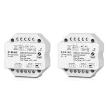 2X S1-B Tuya Zigbee RF AC Triac Dimmer LED Controller Drukschakelaar Bediening 110V 220V 230V Life APP voor Alexa Assistant