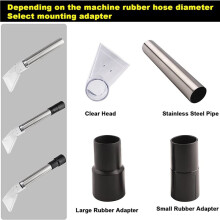 2X Carpet Vac Extractor Attachment-Tool Cleaning Vacuum Clear Upholstery Car Detailing Turn Into an Extractor A