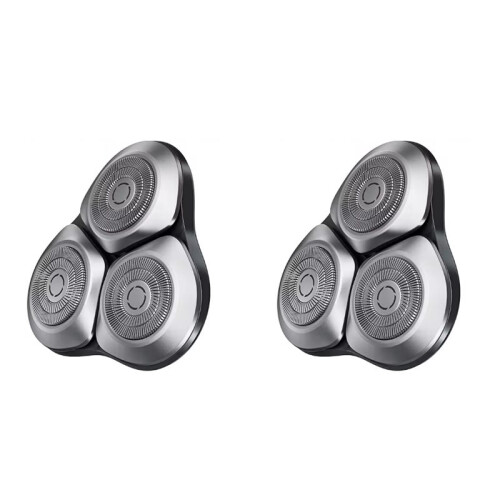 2X Lama di Ricambio per Rasoio Elettrico per Mijia S101/301