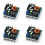 4X - 400W High-Power Step Down Buck Converter  10V-60V Constant Voltage Constant Current Adjustable 1