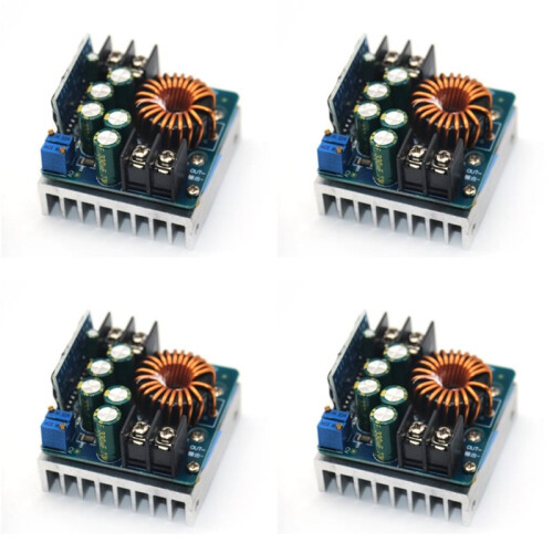 4X - 400W High-Power Step Down Buck Converter  10V-60V Constant Voltage Constant Current Adjustable