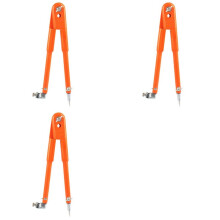 3X Carpenter Precision Pencil Compasses Large Diameter Adjustable Dividers Marking and Scribing Compass S