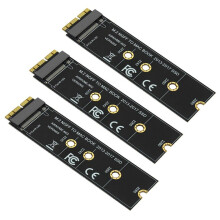 3X M.2 NVME SSD Convert Adapter Card for  Air Pro Retina 2013-2017 NVME/AHCI SSD Kit for A1465 A1466 A1398 A1502