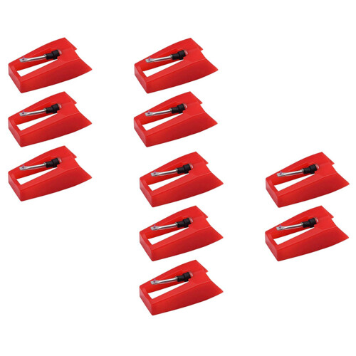 LP Phonograph Record Player Stylus Needle Replacement,10 Pcs Stylus Turntable Needle for Record Turntable Player