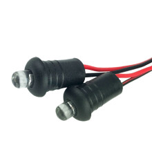 2 St 12V Blå Blinkande Dummy Fake Car Alarm Dash Mount LED-Ljus MotorcykeltillbehöR