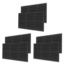 36Pcs 30X30X5CM Sound Insulation Cotton Sound Insulation Foam for Recording Studio Piano Room Sound Insulation Foam