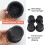 Pack Furniture Risers Preto Bed Risers 2,3 Polegadas, Elevadores de Cama para Sofá, Sofá, Mesa, Extensores Suportam Até 1.300 Libras 3