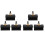 6Pcs  Lathe Quick Change Tools Post Holder Kit (1/4-1/2Inch), CNC Boring/Turning/Facing Holder Set 1