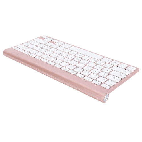 2X 2.4Ghz Ultra-Thin Wireless Keyboard and Mouse Combo with USB Receiver Mouse Keyboard Set(Rose Gold) 1