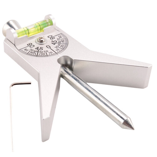 2X Pipe Center Finder, Pipefitter Tools W/Centering , Pipe Fitting Tools Center Finder Tool to Measure Pipe Diameter 2