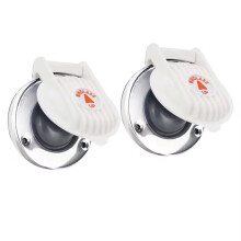 2 Pcs Marine Anchor Windlass Foot for 12V/24V Boat Yacht Replacement Boat Accessory Control