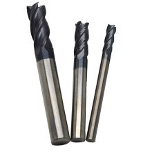 6Pcs 4 6 8 mm Carbide End Mill 4 Flutes End Mill Set Milling Cutter Tool Kit