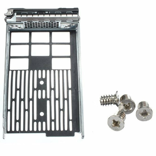 3X Bandeja de Suporte de Disco Rígido de 3,5 Polegadas para Servidores  PowerEdge - com Adaptador de HDD de 2,5 Polegadas NVMe SSD SAS 2