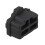 Ethernet Hub Port RJ45 Anti Dust Cover Cap Protector Plug 40Pcs Black 6