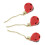 6Pcs Ceiling Fan  3 Speed 4 Wire ZE-268S1 Fan Pull Chain  Replacement Speed Control  Chandelier 2