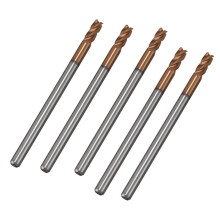 15 PCS 3mm D3X8XD4X50L 4 Fraise Latérale Fraisage Entaillage Profiler Face Mill Longueur Standard