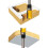 8Pcs Flush Trim Router Bits Top Bearing Router Bit 1/4 Inch Shank Straight Pattern Template Router Bit 7