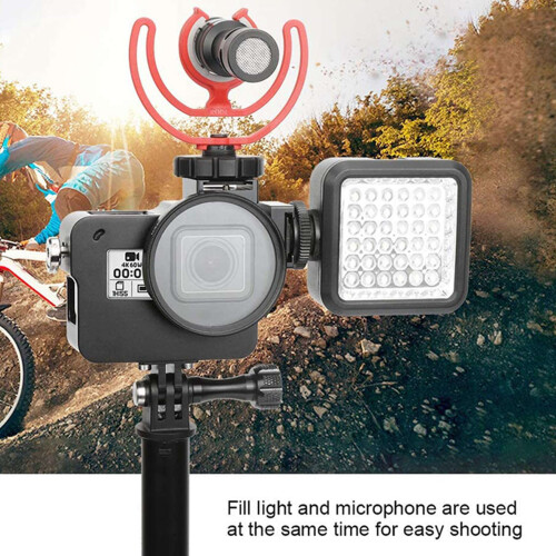 Cold Shoe Mount Aluminum Adapter Bracket Hot Shoe with 1/4 Thread for Camera Cage Flash Shoe Mount(4 PCS) 2
