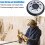 2X 5-Inch Hook and Loop Metal Backing Replacement Pad-Suitable for  DWE6423/6423K Random Orbital Sander 8