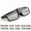 2X Active Shutter 3D Glasses for  TW5700/5400/5600/930 for ,  3D TV Rechargeable  RF Projector 2