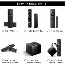 5X Ersatz-Sprachfernbedienung L5B83G Steuerung für Amazon Fire TV Stick 3. Generation Fire TV -Fire TV Stick Lite 4K