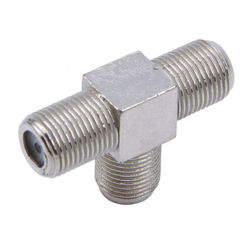 20 PCS 2-Way F-Type Combiner TV Coaxial Connectors RF Adapters Joiners 1