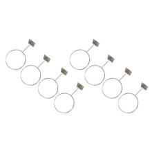 8 Pcs Wall Mount Sports Holder Display for Medicine , Basketballs, Volleyballs, Soccer Storage Rack