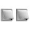 2pcs 4-Inch External Extractor Wall Vent Outdoor Cushioned Non Return Flap 1