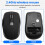 2X Type-C 2.4Ghz Wireless Mouse Available with USB C Receiver for  Pro and Chromebook Black 7