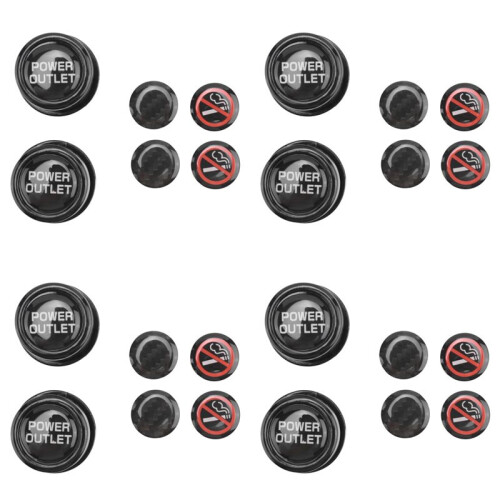 Cigarette Lighter Socket Cover Cap 8 Pack, Universal Waterproof Dustproof Plug for Car Power Outlet Prevent Children