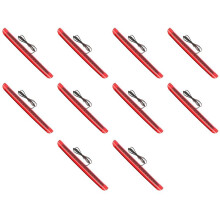 10X Luce di Stop Coda Freno Universale per Auto Rossa 12V 20 LED 3RD