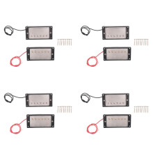 8X Humbucker Double Coil Pickups Neck and Bridge Compatible with LP Style Electric Guitar for Guitar Parts