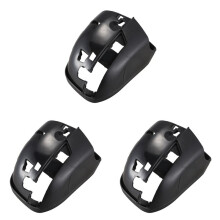 3X Right Rear View Mirror Cover Frame Mirror Shell Base Exterior Accessories for  Focus 2008-2017