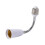 3X LED Light Bulb Lamp Holder Converters Adapter Flexible E27 to E27 20cm Length Flexible Extend Socket Base Type 2
