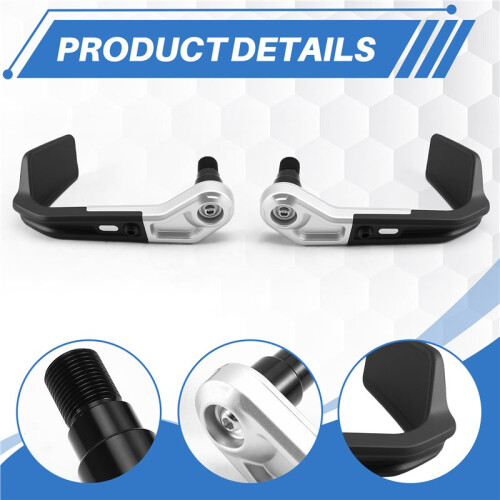 Motorcycle Handguard Shield Hand Guard Protector for  T-MAX560 TMAX 560 Tech MAX 2025- Handlebar Guard Silver 1