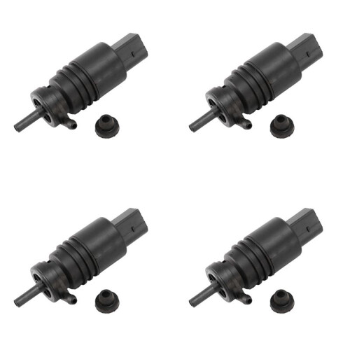 4X Windshield Washer Motor Pump Washer Pump for  E46 E38 E39 E60 E65 67128362154 1J5955651